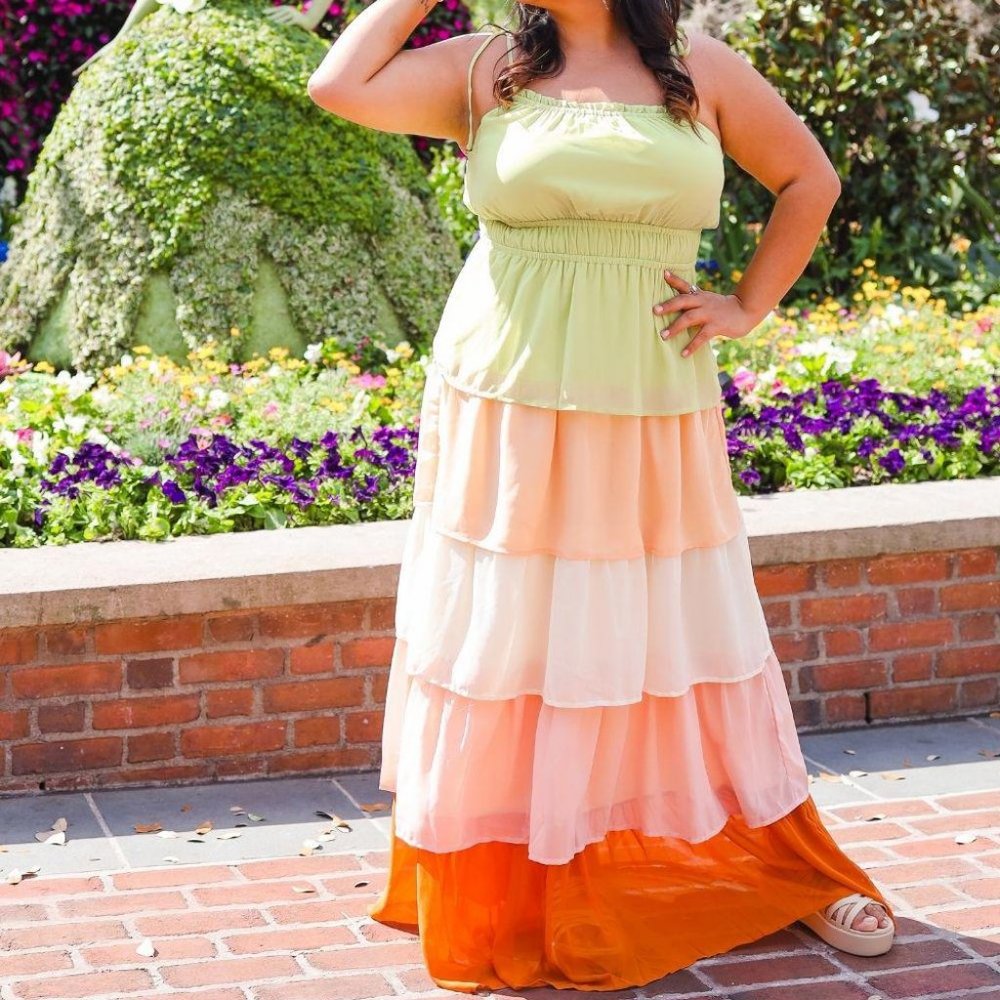 TIANA'S‎ PLACE MAXI DRESS - Picture 6 of 6